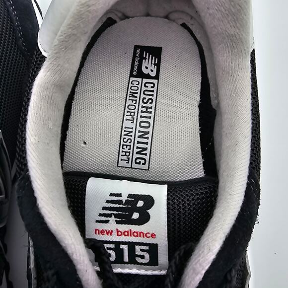 New Balance Mens Size 11.5 Classic 515 V3 Retro Running Sneakers Shoes Black NEW main image 4